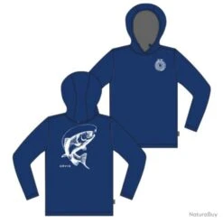 Sweat à Capuche Orvis Battenkill Trout Drirelease® Bleu
