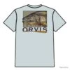 T Shirt Orvis Dripping Trout Bleu -Pêche À Orvis 00002 T shirt Orvis Dripping Trout S Bleu