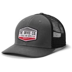 CASQUETTE HOMME ORVIS ROCKY RIVER TRUCKER CAP STORM GREY - GRIS