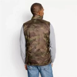 GILET SANS MANCHE HOMME ORVIS PRO INSULATED VEST - CAMOUFLAGE -Pêche À Orvis gilet sans manche homme orvis pro insulated vest camouflage z 2682 268272 4