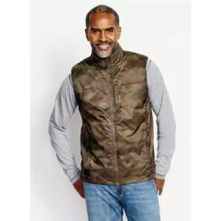 GILET SANS MANCHE HOMME ORVIS PRO INSULATED VEST - CAMOUFLAGE -Pêche À Orvis gilet sans manche homme orvis pro insulated vest camouflage z 2682 268272 5