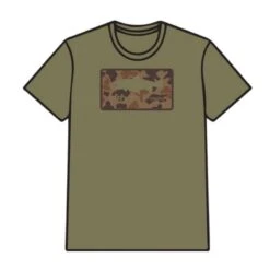 TEE SHIRT MANCHES LONGUES HOMME ORVIS 1971 CAMO TROUT - OLIVE