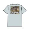TEE SHIRT MANCHES LONGUES HOMME ORVIS DRIPPING TROUT - BLEU -Pêche À Orvis tee shirt manches longues homme orvis dripping trout bleu z 2704 270400