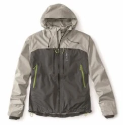 VESTE HOMME ORVIS ULTRALIGHT JACKET - GRIS/BEIGE